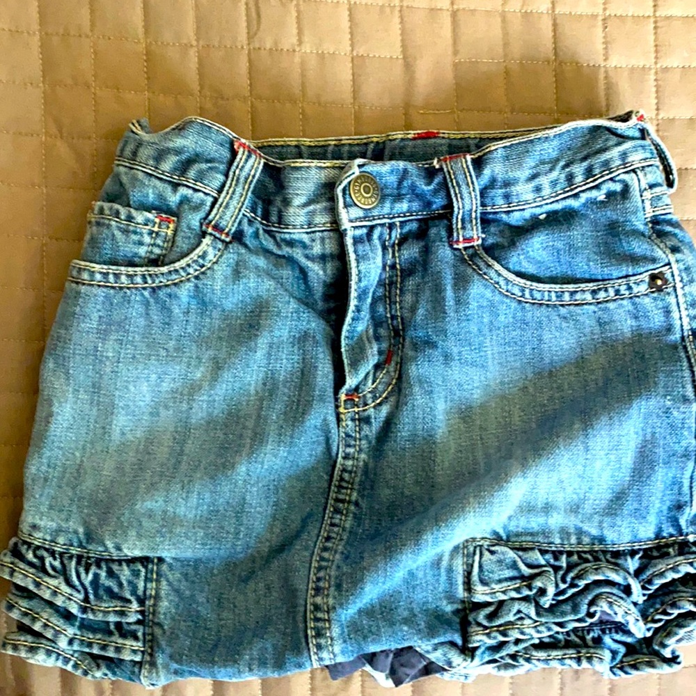 Gymboree denim skort